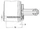 Keuco-KE-Bef-Set-4-Plan-Care-34990-3xHolzschr-DIN7996-6x70-V2A-34990000200 gallery number 1